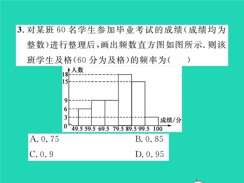 2022八年级数学下册第5章数据的频数分布章末复习与小结习题课件新版湘教版06