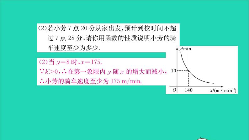 2022八年级数学下册第11章反比例函数考点集训习题课件新版苏科版06