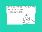 2022九年级数学下册第6章图形的相似6.4探索三角形相似的条件第5课时三角形相似的综合运用习题课件新版苏科版