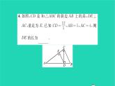 2022九年級數(shù)學(xué)下冊第6章圖形的相似6.5相似三角形的性質(zhì)第2課時相似三角形對應(yīng)線段的性質(zhì)習(xí)題課件新版蘇科版