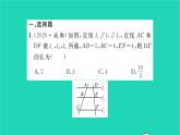 2022九年级数学下册第6章图形的相似必刷题2 6.4习题课件新版苏科版