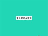 2022九年級(jí)數(shù)學(xué)下冊(cè)第6章圖形的相似考點(diǎn)集訓(xùn)習(xí)題課件新版蘇科版