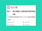 2022九年級(jí)數(shù)學(xué)下冊(cè)第6章圖形的相似考點(diǎn)集訓(xùn)習(xí)題課件新版蘇科版