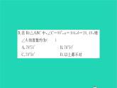 2022九年级数学下册第7章锐角三角函数7.4由三角函数值求锐角习题课件新版苏科版