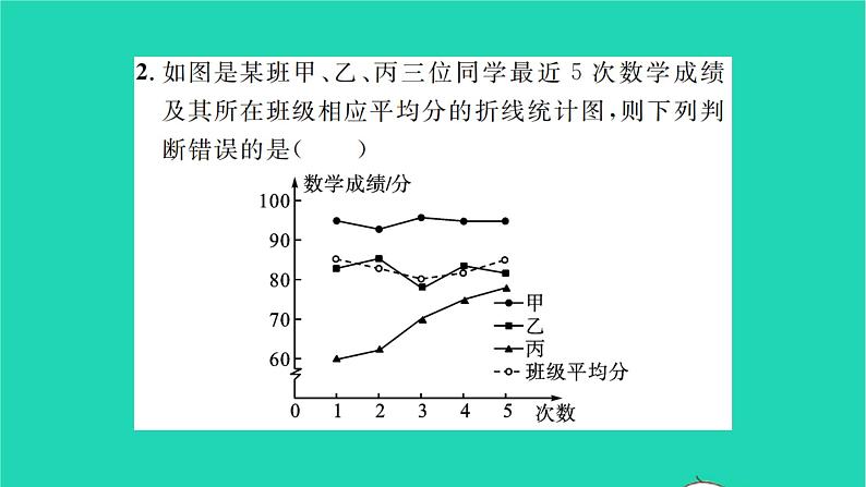 2022九年级数学下册第8章统计和概率的简单应用8.2货比三家习题课件新版苏科版03