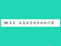 初中数学华师大版九年级下册2. 容易误导决策的统计图习题课件ppt