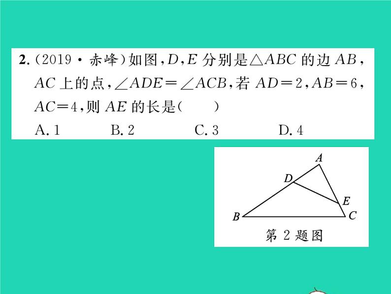 2022九年级数学下册专项复习3图形的相似习题课件新版华东师大版03