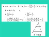 2022九年級(jí)數(shù)學(xué)下冊專項(xiàng)復(fù)習(xí)3圖形的相似習(xí)題課件新版華東師大版