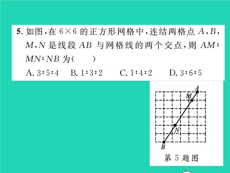 2022九年级数学下册专项复习3图形的相似习题课件新版华东师大版06