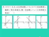 2022八年级数学下册第17章函数及其图象17.3一次函数17.3.3一次函数的性质习题课件新版华东师大版