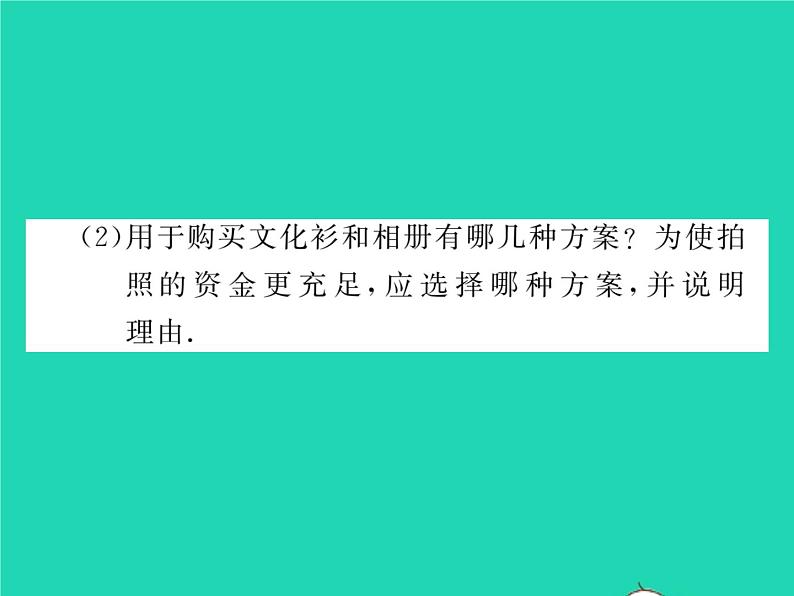 2022八年级数学下册第17章函数及其图象方法专题9一次函数的实际应用_方案问题习题课件新版华东师大版06