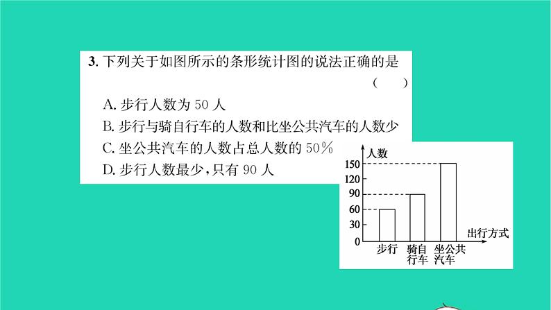 2022八年级数学下册第7章数据的收集整理描述7.2统计图的选用第2课时统计图的选用2习题课件新版苏科版04