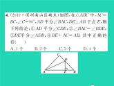 2022九年级数学下册期末复习4三角形习题课件新版北师大版