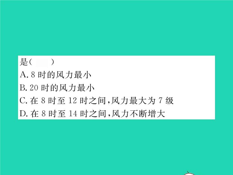 2022七年级数学下册第三章变量之间的关系3用图象表示的变量间关系第1课时曲线型图象习题课件新版北师大版03