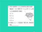 2022七年级数学下册第9章多边形9.1三角形9.1.3三角形的三边关系习题课件新版华东师大版