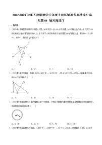 专题04 轴对称练习-【挑战压轴题】2021-2022学年八年级数学上册压轴题专题精选汇编（人教版）