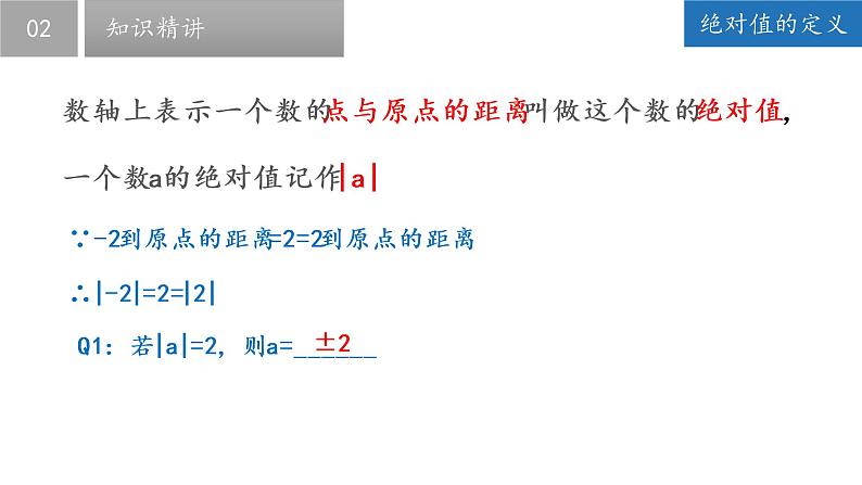 2.4 绝对值与相反数（第1课时）-2022-2023学年七年级数学上册同步课堂精品课件（苏科版）第6页