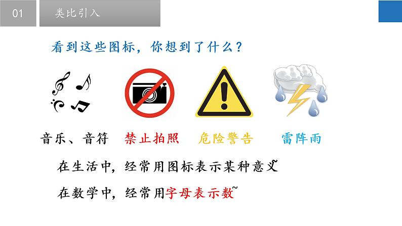 3.1 字母表示数-2022-2023学年七年级数学上册同步课堂精品课件（苏科版）03