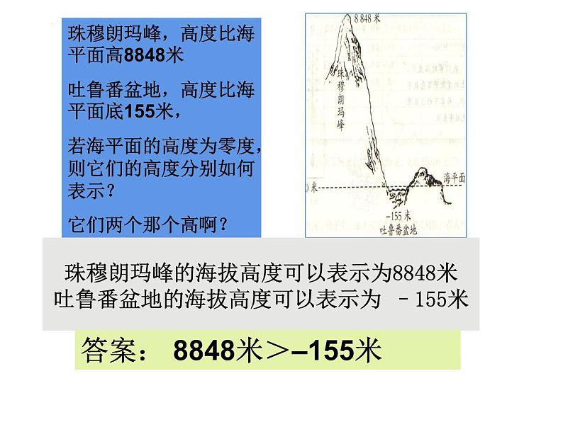 1.2.4 有理数比较大小课件  2022-2023学年人教版数学七年级上册05