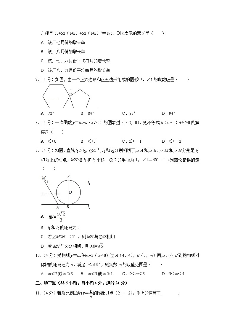 2022年福建省厦门市五缘第二实验中学中考数学二模试卷(含答案)02