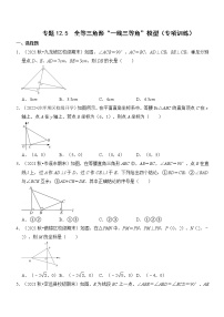 人教版八年级上册第十二章 全等三角形综合与测试课后复习题