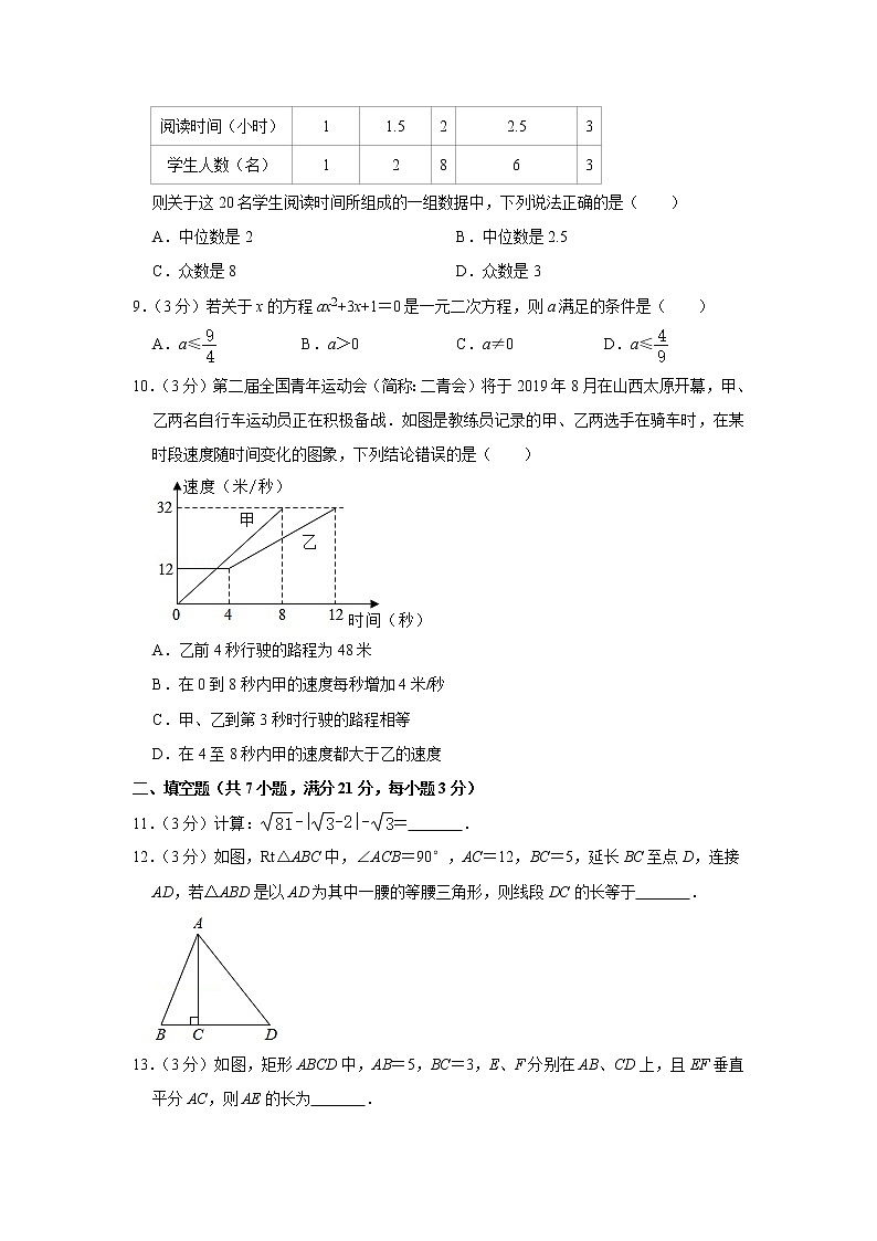 九年级（上）第一次月考数学试卷5第2页