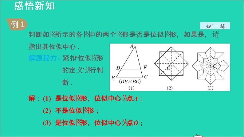 3.6 位似1 位似图形 2021秋九年级数学上册授课课件第7页