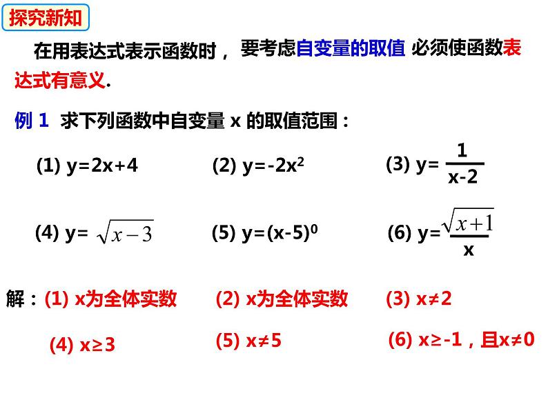 12.1.2函数的表示方法——列表法与解析法（课件） - 2022-2023学年八年级数学上册同步精品课件（沪科版）第5页