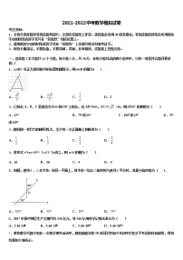 江苏省南菁高级中学2021-2022学年十校联考最后数学试题含解析