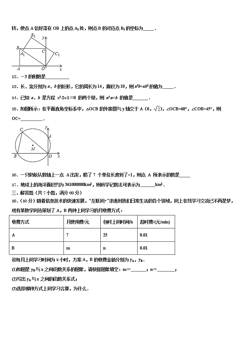 江苏省苏州市、常熟市市级名校2021-2022学年中考适应性考试数学试题含解析第3页