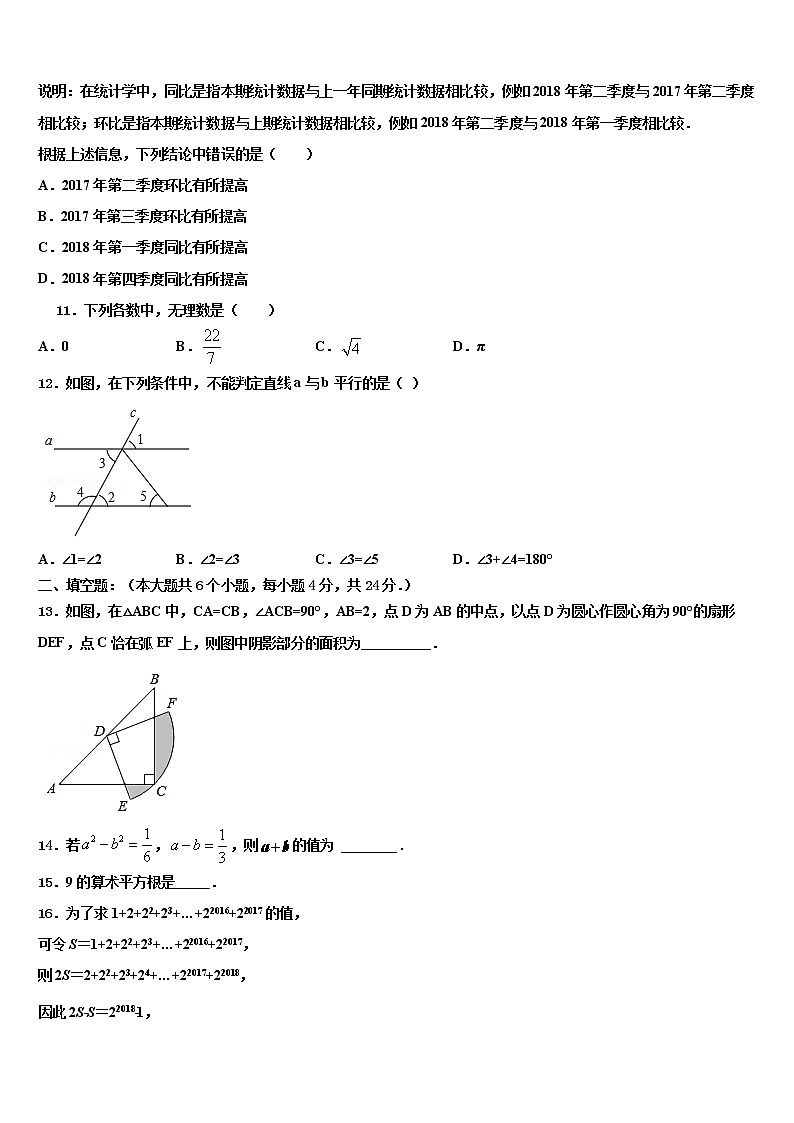 江苏省泰兴市济川实验初中2021-2022学年中考数学模拟预测题含解析03