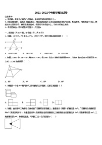 江苏省盐城市大丰市创新英达校2022年十校联考最后数学试题含解析