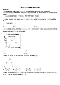 江苏省盐城响水县联考2021-2022学年中考数学考试模拟冲刺卷含解析