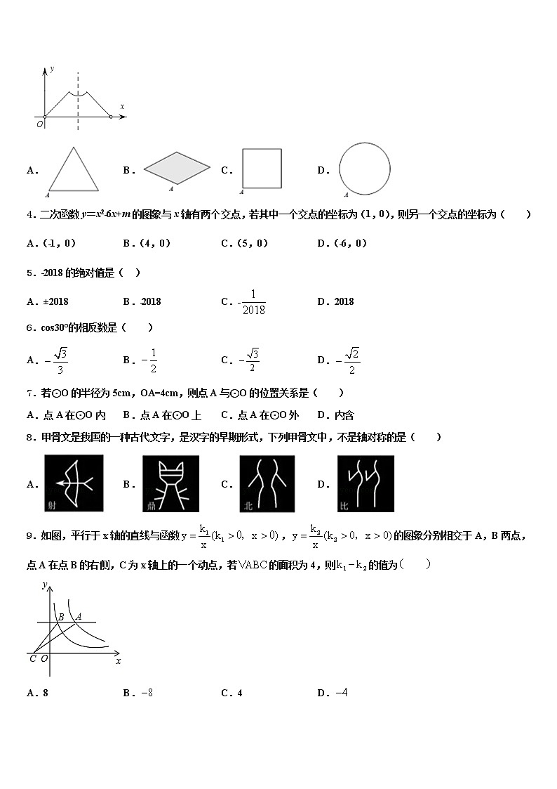 江西省吉安市七校联盟重点中学2022年中考数学模拟预测题含解析02