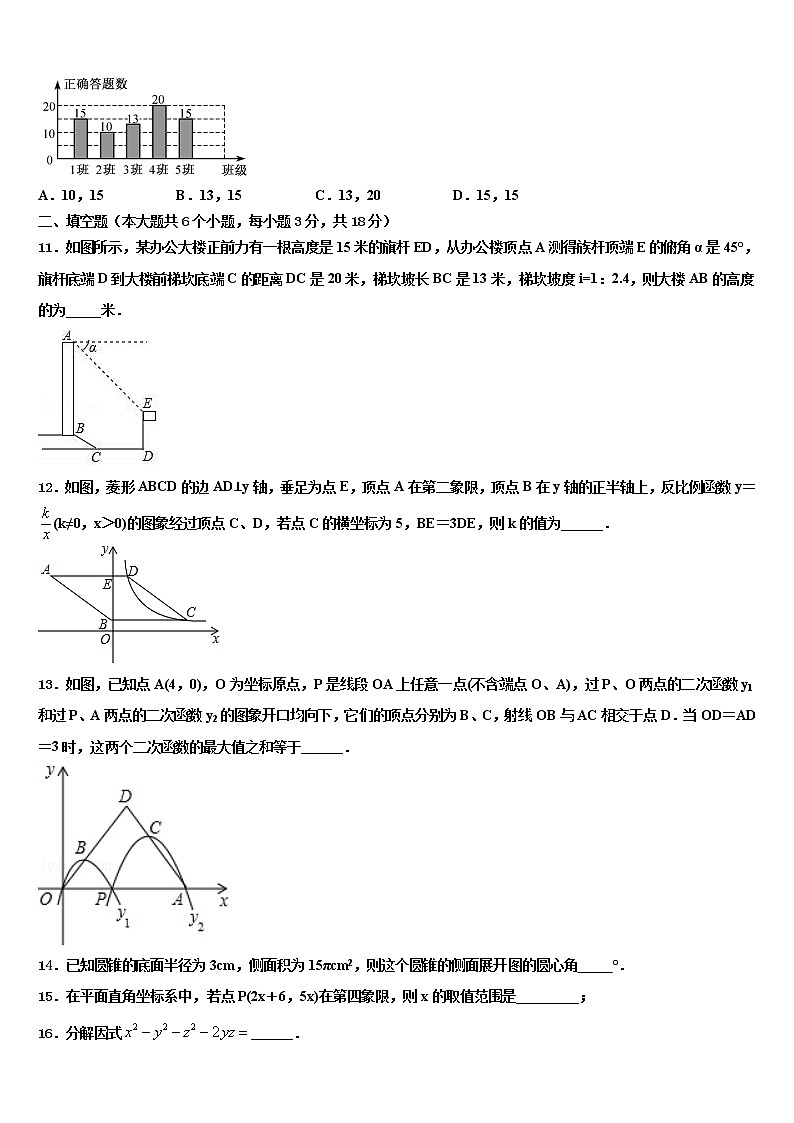 辽宁省大连高新区名校联盟重点中学2022年中考数学仿真试卷含解析03