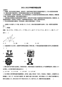 辽宁省辽阳市二中学教育协作团队2021-2022学年中考数学猜题卷含解析