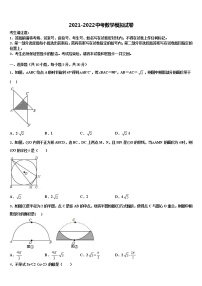 内蒙古扎兰屯市民族中学2022年中考试题猜想数学试卷含解析