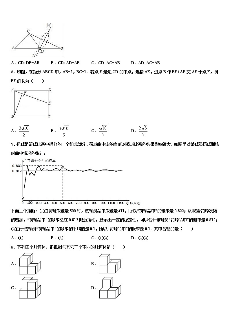 如皋实验初中重点中学2022年中考数学猜题卷含解析第2页