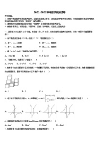 山东省滨州市联考2021-2022学年中考数学仿真试卷含解析