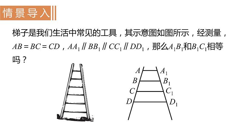 北师大版九年级数学上册课件 4.2　平行线分线段成比例02