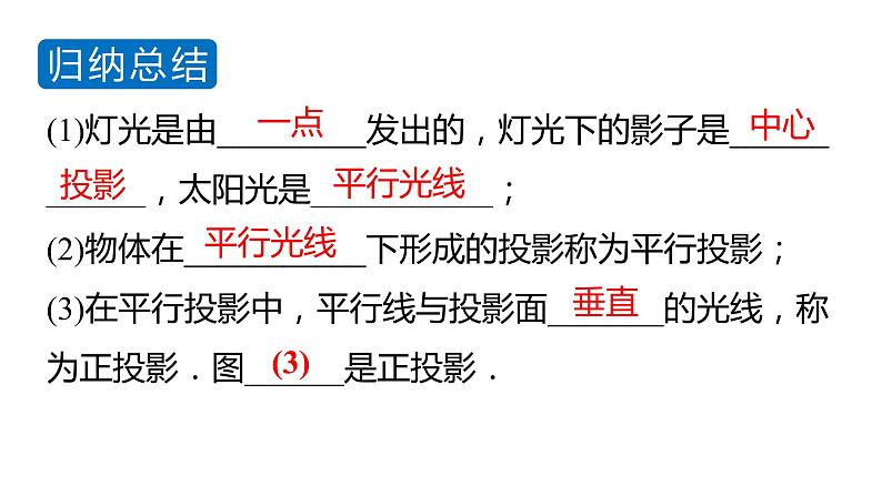 北师大版九年级数学上册课件 5.1.2　平行投影第5页