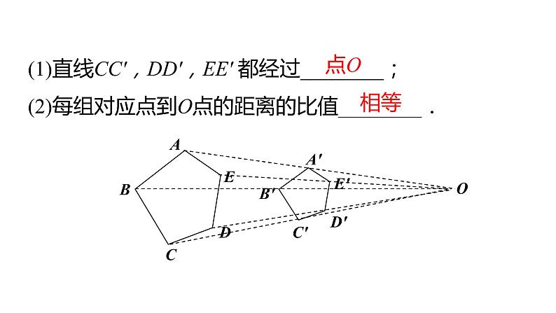 北师大版九年级数学上册课件 4.8.1　位似图形的性质与位似作图第7页