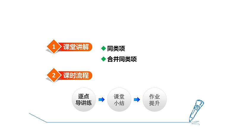 3.4 合并同类项 苏科版七年级数学上册课件02