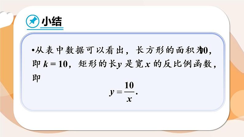 （新）人教版数学九年级下册 第二十六章 反比例函数    数学活动 PPT课件06