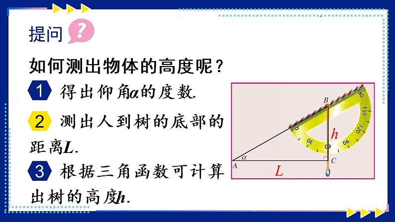 （新）人教版数学九年级下册 第二十八章 锐角三角函数   数学活动 PPT课件06