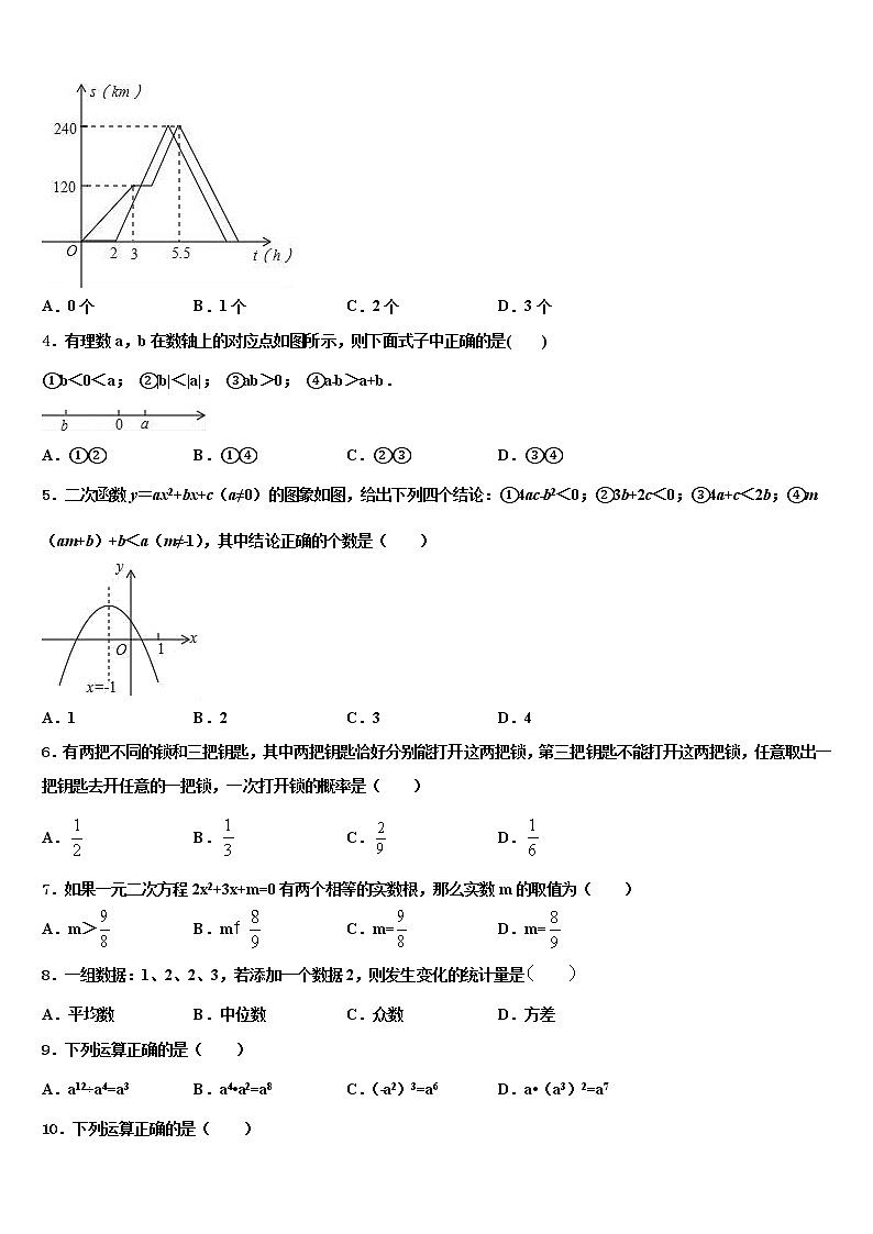 山东省济南市中学2022年中考数学猜题卷含解析第2页