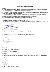 山东省济宁市兖州市重点名校2021-2022学年中考数学仿真试卷含解析