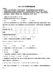 山东省聊城市阳谷县2022年中考数学押题试卷含解析