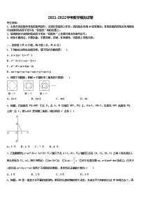 山东省临沂市兰陵县2022年中考数学五模试卷含解析