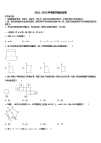 山东省日照市新营中学2022年中考二模数学试题含解析